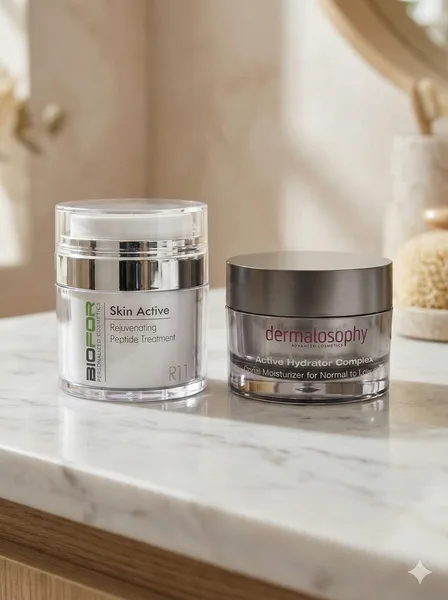 הקרב על הלחות: סקין אקטיב של ביופור מול אקטיב הידרטור של דרמלוסופי – מה נכון לעור שלך?