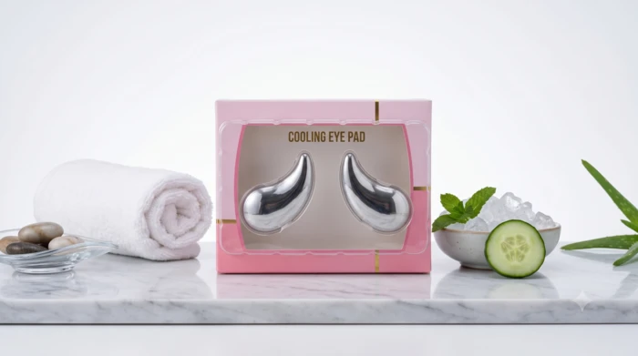 Cooling Eye Pads – כריות קירור לעיניים מנירוסטה