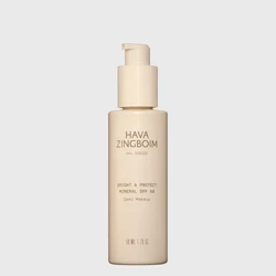 BRIGHT & PROTECT MINERAL SPF 50 דמוי מייק אפ