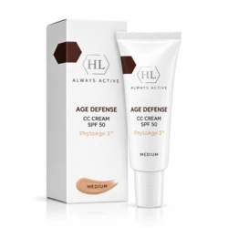 קרם CC מדיום SPF50 to go מסדרת אייג' דיפנס HL 
