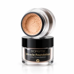  Miracle Foundation מייק-אפ קטיפתי ביופפטיקס  מירקל פאונדיישן